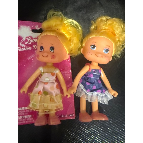 Greenbrier Dolls Set of 2 Polka Dot Dresses - Picture 2 of 3